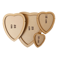 Pack 4 moldes de hojas de macrame (Regular)