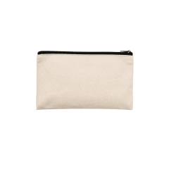 Estuche de Lona 20x11cm Cierre Negro