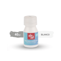 Pintura Acrílica 40 ml – BLANCO TITANIO