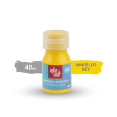 Pintura Acrílica 40 ml – amarillo rey