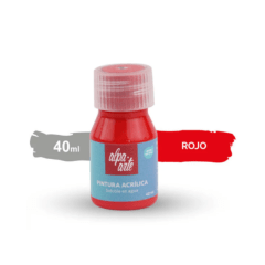 Pintura Acrílica 40 ml – ROJO
