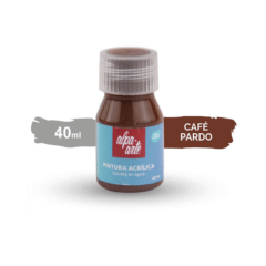 Pintura Acrílica 40 ml – CAFÉ PARDO