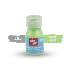 Pintura Acrílica 40 ml – VERDE LIGHT