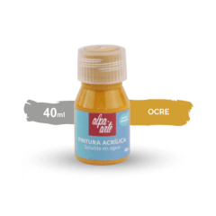 Pintura Acrílica 40 ml -OCRE