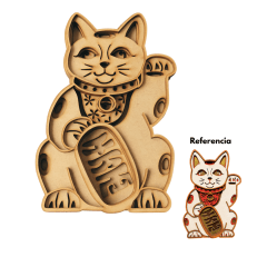 Gato Neko en capas