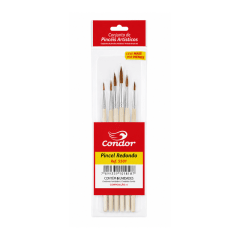 Pack 6 pinceles Redondos Condor
