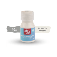 Pintura Acrílica 40 ml – BLANCO HUESO