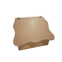 Caja Panera con tapa plegable