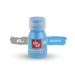 Pintura Acrílica 40 ml – CELESTE