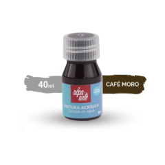 Pintura Acrílica 40 ml – CAFÉ MORO