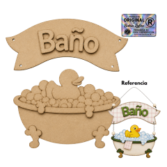 Baño Pato 30cm ancho