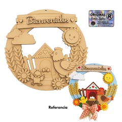 Bienvenidos gallina
