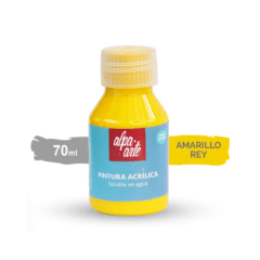 Pintura Acrílica 70 ml – AMARILLO REY
