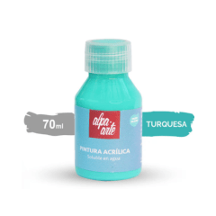 Pintura Acrílica 70 ml – TURQUESA