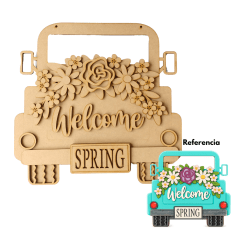 Camioneta Welcome Spring