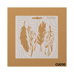 Estencil 15x15cm CU030