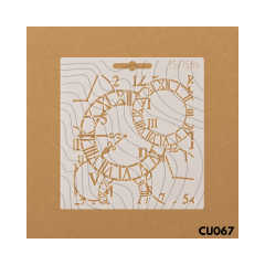 Estencil 15x15cm CU067