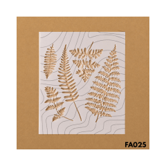 Estencil 15x20cm FA025