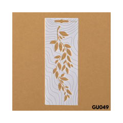 Estencil 10x25cm GU049