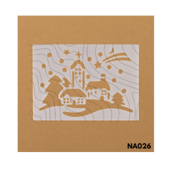 Estencil 15x20cm NA026