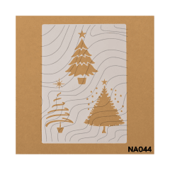 Estencil 15x20cm NA044