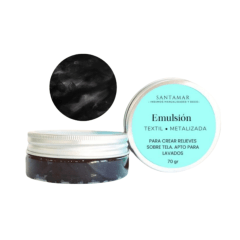 Emulsión Textil Metalizada – Negro