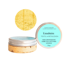 Emulsión Textil Metalizada – Oro