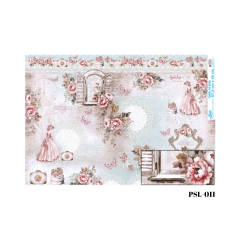 Papel Seda 67cm x 46cm PSL011