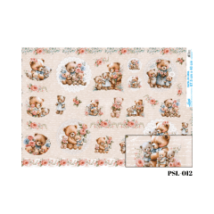 Papel Seda 67cm x 46cm PSL012