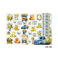 Papel Seda 67cm x 46cm PSL014