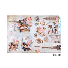 Papel Seda 67cm x 46cm PSL018