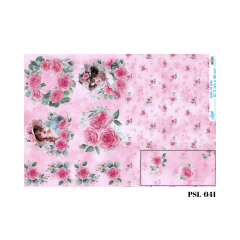Papel Seda 67cm x 46cm PSL041
