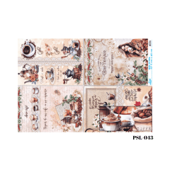 Papel Seda 67cm x 46cm PSL043