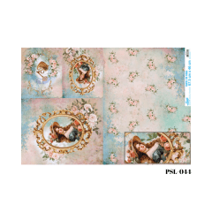 Papel Seda 67cm x 46cm PSL044