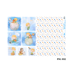 Papel Seda 67cm x 46cm PSL052