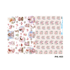 Papel Seda 67cm x 46cm PSL053