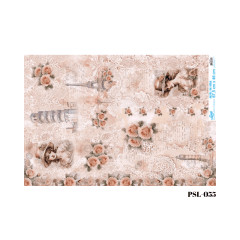Papel Seda 67cm x 46cm PSL055