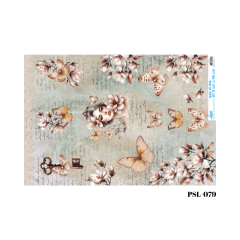 Papel Seda 67cm x 46cm PSL079
