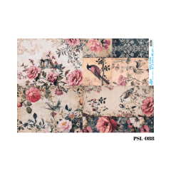 Papel Seda 67cm x 46cm PSL088
