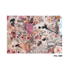 Papel Seda 67cm x 46cm PSL089