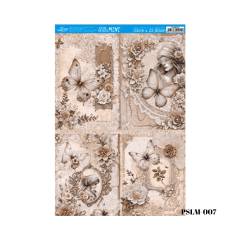 Papel Seda 22cm x 33cm PSLM007