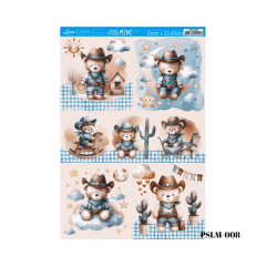 Papel Seda 22cm x 33cm PSLM008