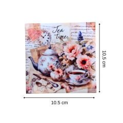 Ceramica con diseño 10,5x10,5cm SBZ14