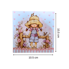 Ceramica con diseño 10,5x10,5cm SBZ1