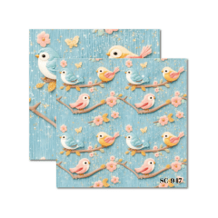Papel Scrap 30.5x30.5 cm SC947
