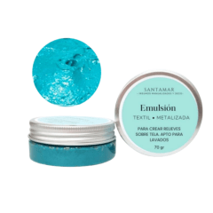 Emulsión Textil Metalizada – Turquesa obscuro