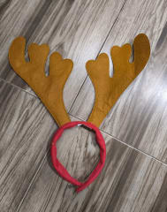 VINCHA VENADO CLORES ROJO MARRON Y VERDE