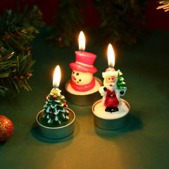 VELAS DE NAVIDAD LA DOCENA
