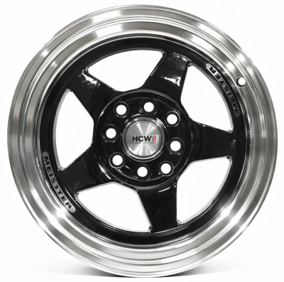 LLANTA DEPORTIVA 8X100/114,3 15QCR01B 15X7.0 LB ET 351