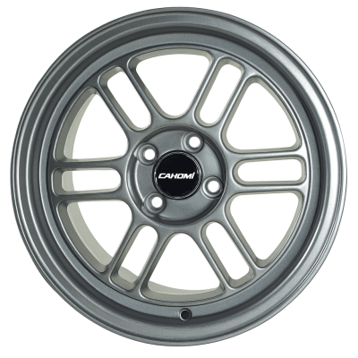 LLANTA DEPORTIVA 4X100 FF67 15X7.0 GUN METALLIC ET 351